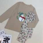 ست تیشرت شلوار کریسمس کد 1029