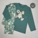 ست بلوز و شلوار کریسمسی کد 1042 - تصویر 2