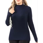 بلوز کبریتی یقه 5 سانت کد 1039 - تصویر 4