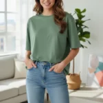 تیشرت بیسیک نخ پنبه کد 1032