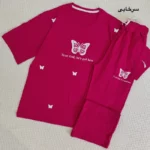 ست تیشرت شلوار پروانه کد 1044