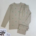 ست بلوز شلوار نخ پنبه کد 1052 - تصویر 9