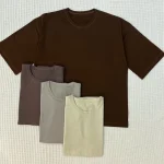 تیشرت بیسیک باکسی کد 1070