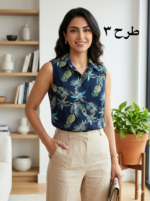 شومیز حلقه ایی نخ کد 1094