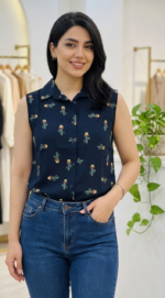 شومیز حلقه ایی نخی1093