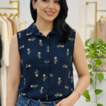 شومیز حلقه ایی نخی کد 1093