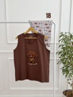تاپ و شلوارک چیندار عروسکی 1107