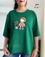 تیشرت باکسی دختر کد 1146